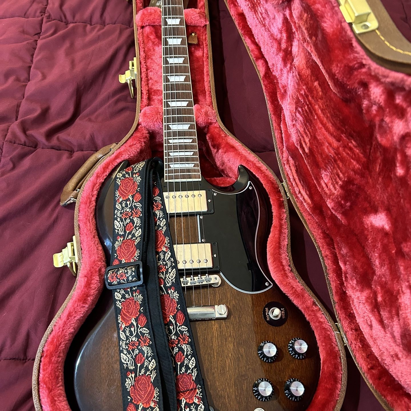 gibson sg tobacco Special T Burst 2016 this guitar is built to inspire players who want high Gibson SG Standard '61 in
