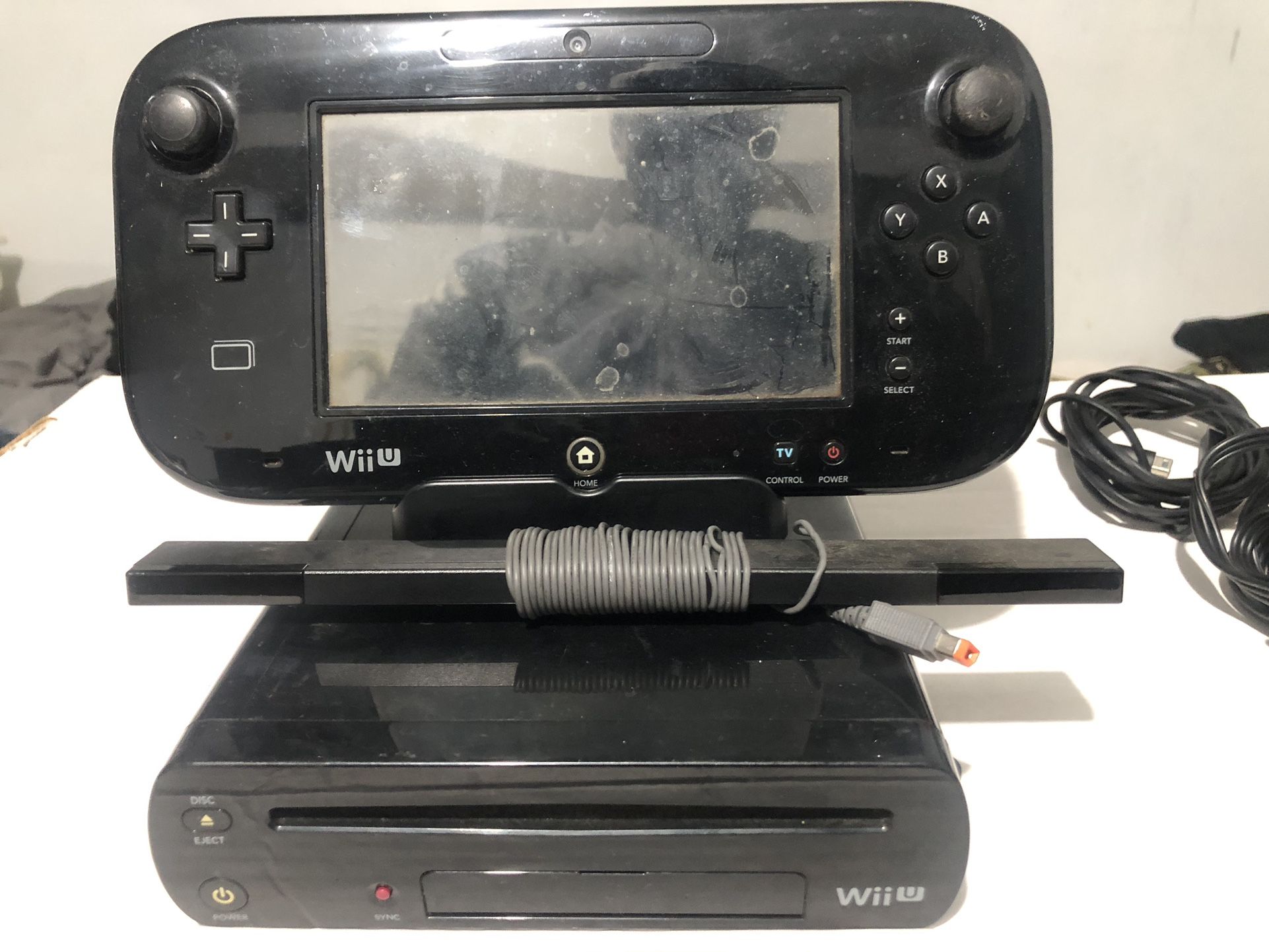 Nintendo WII U With All Of The Accessories