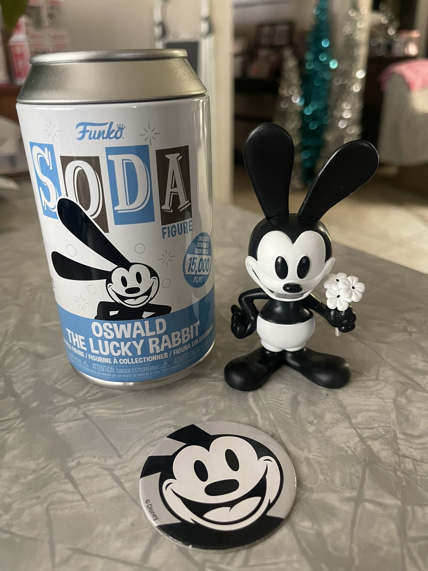 Figurine Funko Pop! Oswald Rabbit - Disney - Édition Vinyle - Neuve