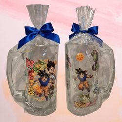 Dragon ball z glass mug