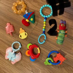 3 Sets Of Great Condition Baby Toys… Read Description 