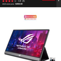 Asus ROG Strix XG17 AHPE 17" Class Full HD Gaming LCD Monitor - 16:9 - Black - 17.3" Viewable