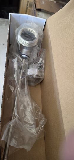 T&S Brass B-3950 Waste Drain Valve Twist Handle 3-1/2 in - Commercial Sink - New