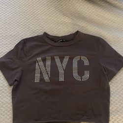 nyc shirt cropped