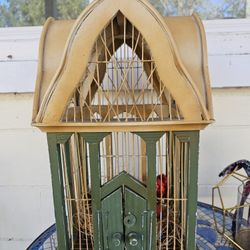 Vintage Bird cage Or House decor