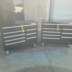 42" ROLLING TOOL BOX WITH METAL 