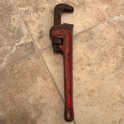 Ridging Pipe Wrench 14”