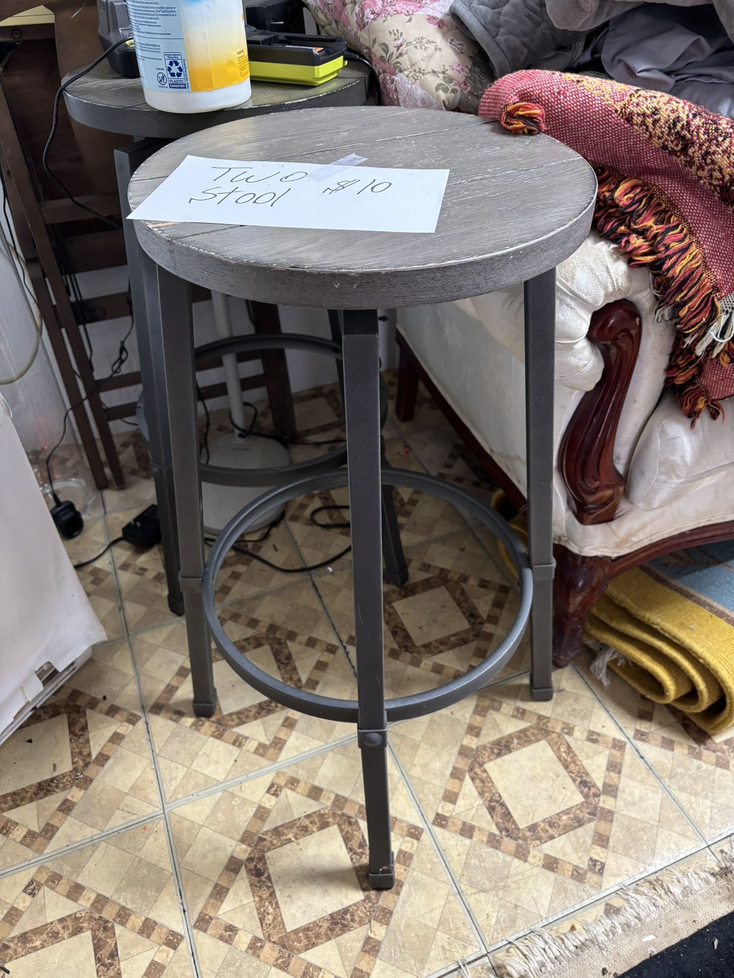 Two Bar Stool Chairs