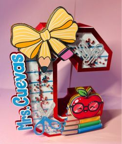 Custom 3D letters