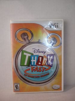 Wii Games - Disney think fast
