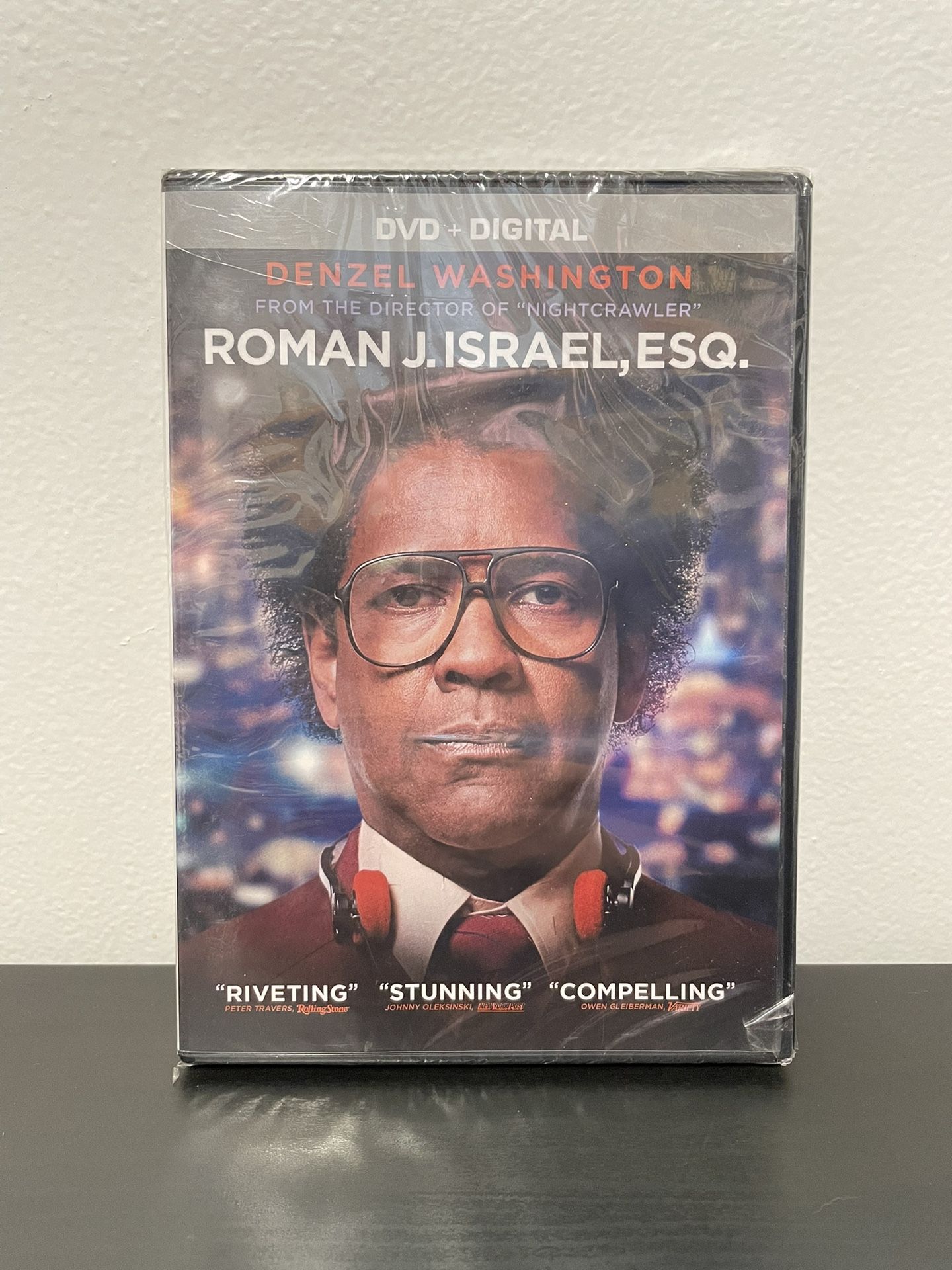 Roman J Israel ESQ DVD Movie NEW SEALED Denzel Washington Colin Farell 2018