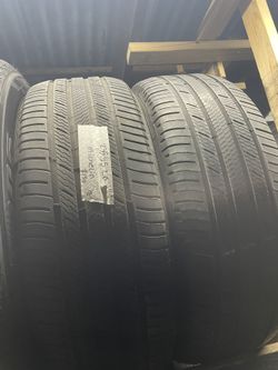 2 USED 23555R20 Michelin All Season tires for $130 installed and balanced. 23555R20 235/55/20 235/55/R20 235 55 20 235 55 R 20  Alignments done here a