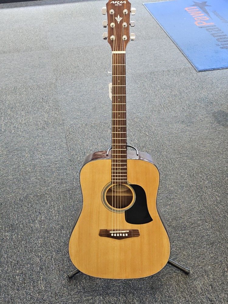 Aria Acoustic Guitar. ASK FOR RYAN. #10(contact info removed)