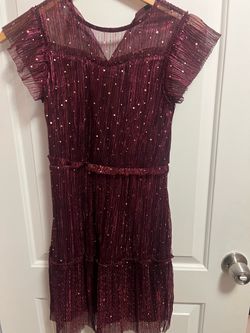 Maroon Dress