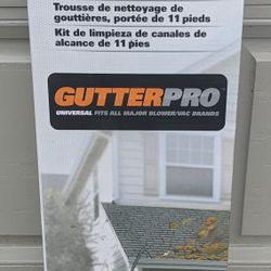 WORX - GUTTERPRO - WA4092 - NEW - Gutter Cleaning Kit - 11 ft