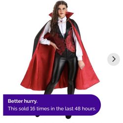 Halloween Costume Vampire Girl