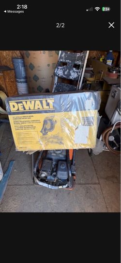 DeWalt miter saw