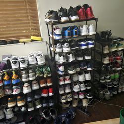90 Pair Shoe Collection That I Need To Sell ASAP, All Nikes, Pumas, Reebok, Adidas!