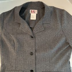 Women’s Size 12 Grey Pantsuit 