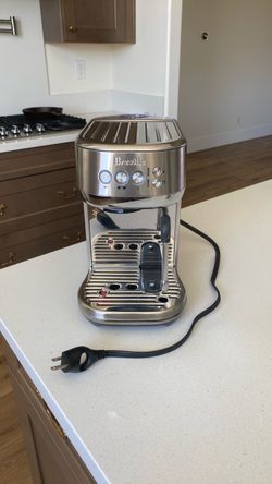 Breville BES500BSS Bambino Plus Espresso Machine, Brushed Stainless Steel