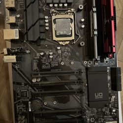 Pc Parts I5 1650 16gb Ram Aio Cooler 700w Power Supply Motherboard