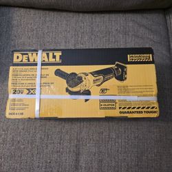DeWALT 20 Volt 20v Max XR 4.5" Brushless Angle Grinder