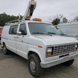 1989 FORD E350 Bucket Truck $2000 Obo