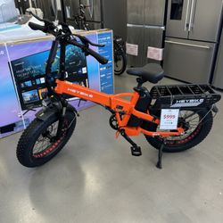 Fat Tire E-Bike 32 Mph Top speed 