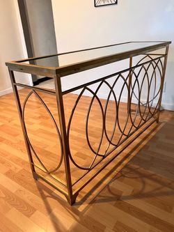 Gold tv unit