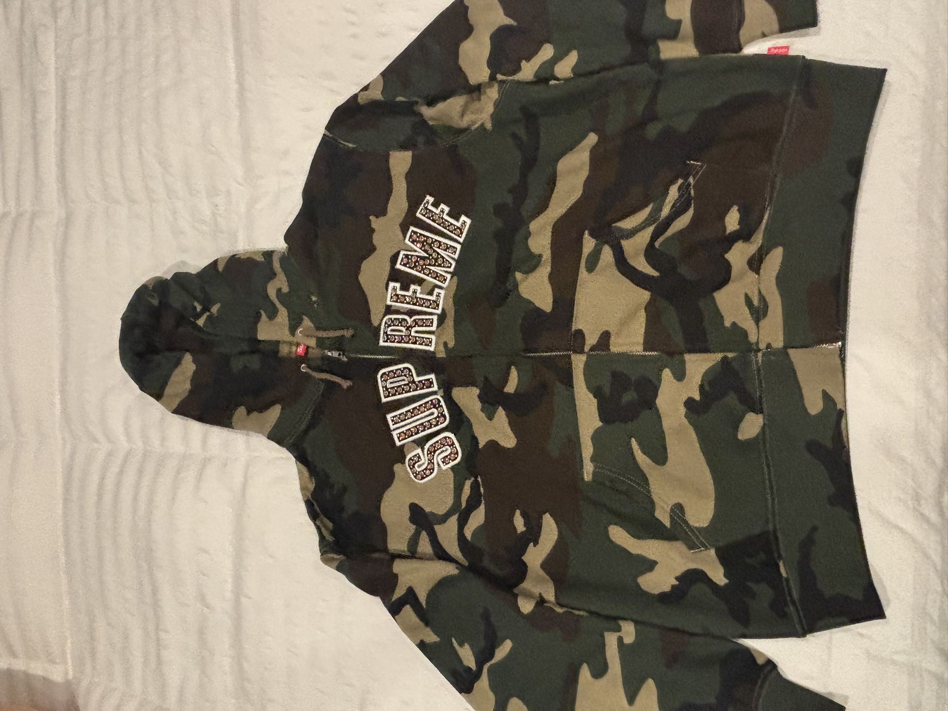 Supreme X BB Simon Camo Zip Up