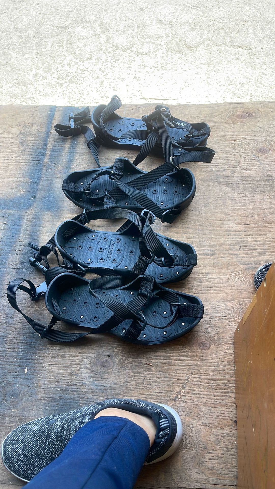Korkers Snow Shoes.