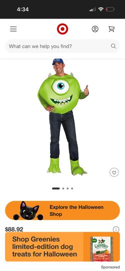 Monsters man halloween costume