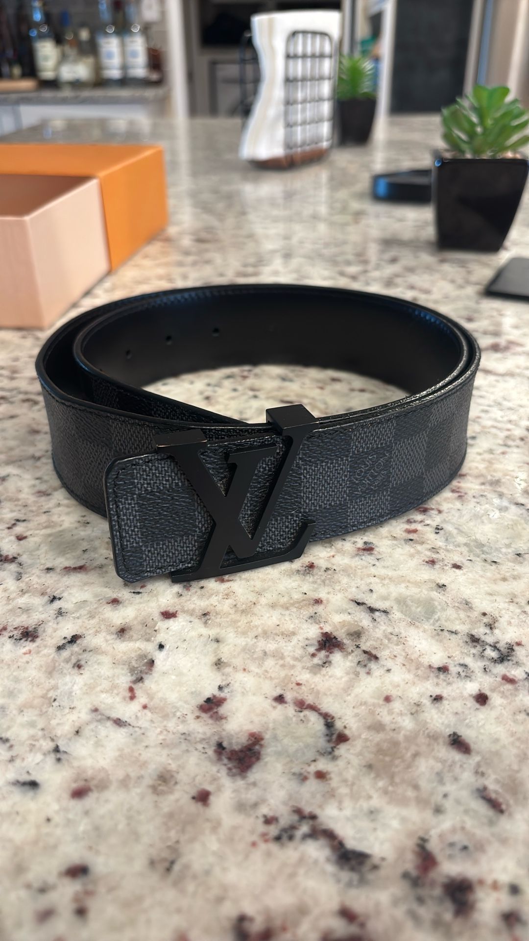 Louis Vuitton Belt Initales