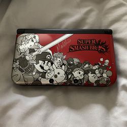 Nintendo 3ds XL Super Smash Edition ( Signed By Markiplier From YouTube )