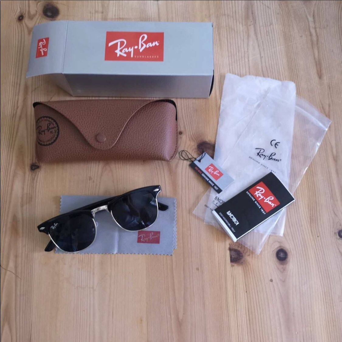 Ray Ban Clubmasters Sunglasses