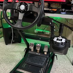 Logitech G920 Pro Racing Bundle (Mods Included) + Shifter + Stand