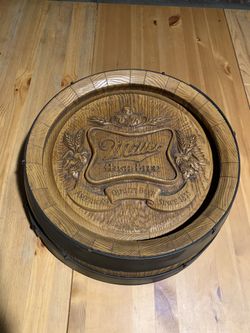 Miller High Life Plastic Half Barrel