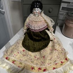 Vintage Porcelain Doll