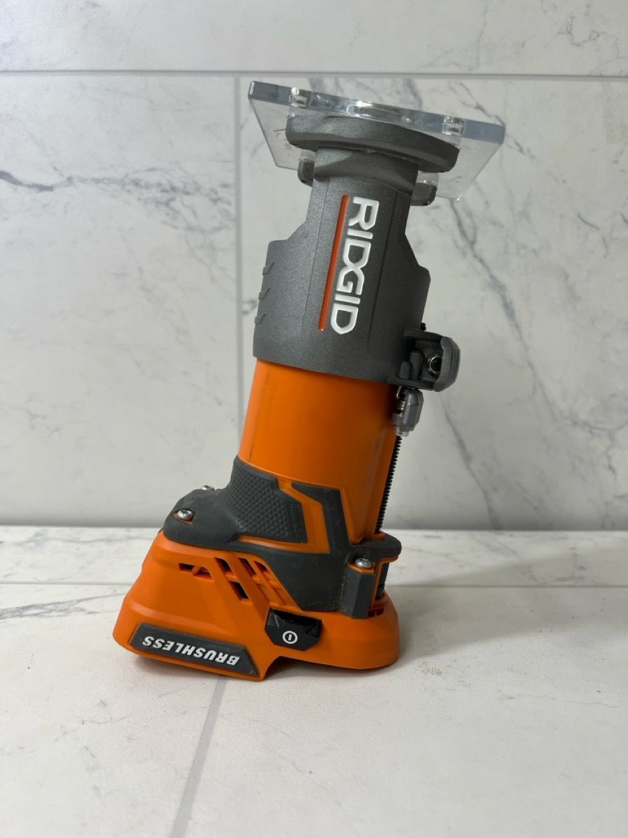 Ridgid 18V OCTANE Brushless Cordless Compact Fixed Base Router (PO1014520)