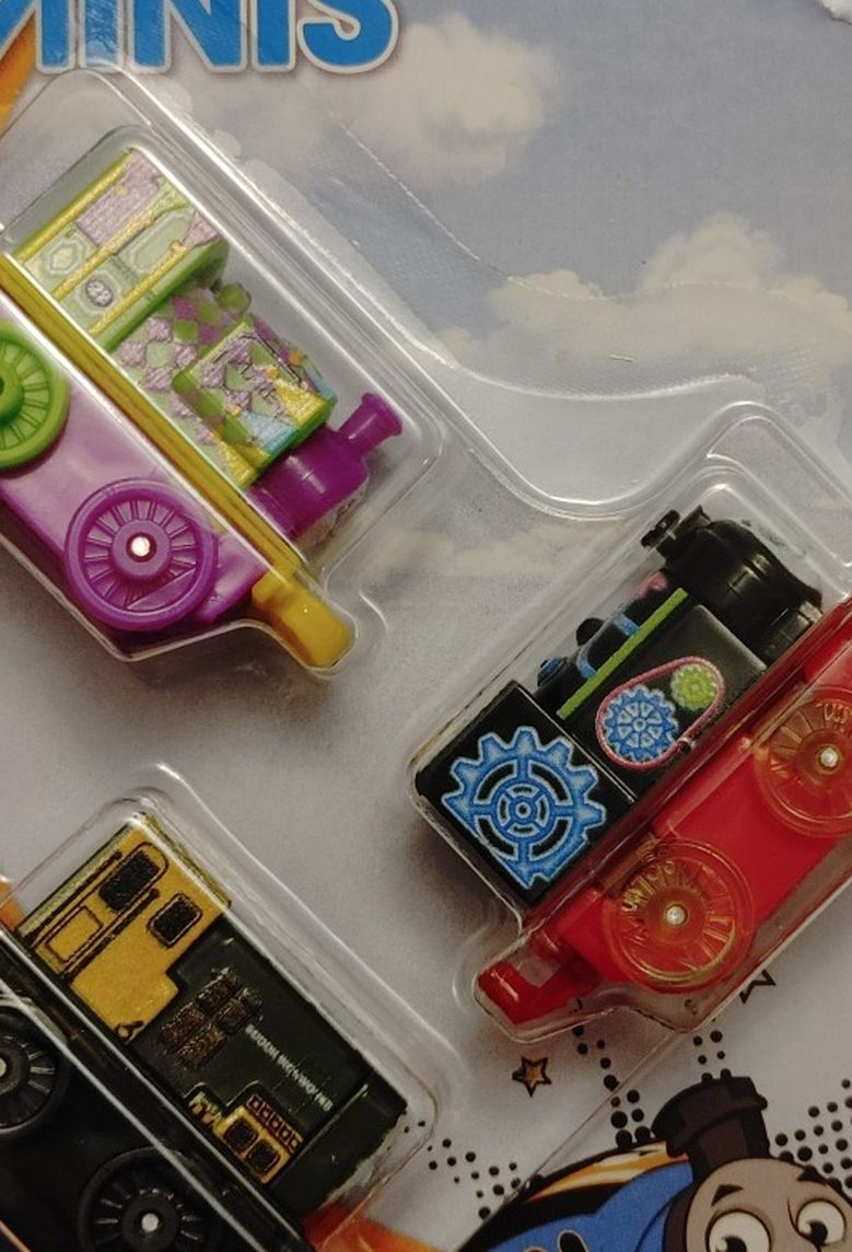 Thomas & Friends MINIS -3 pack Trains, Jester Luke, X-Ray, Victor, Iron Bert