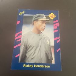 1990 Classic. Ricky Henderson #37