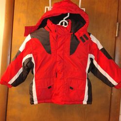 Boy's Winter Coat w/ Removable Hood! Brand New! Size 4T