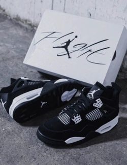 Jordan 4 white thunder