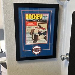 Ken Dryden Autograph 8x10 Framed Canadiens JSA CoA