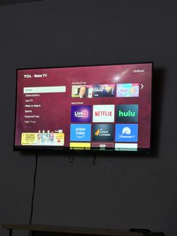 TCL 49” tv