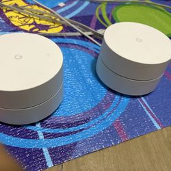 Two Google Mini Router