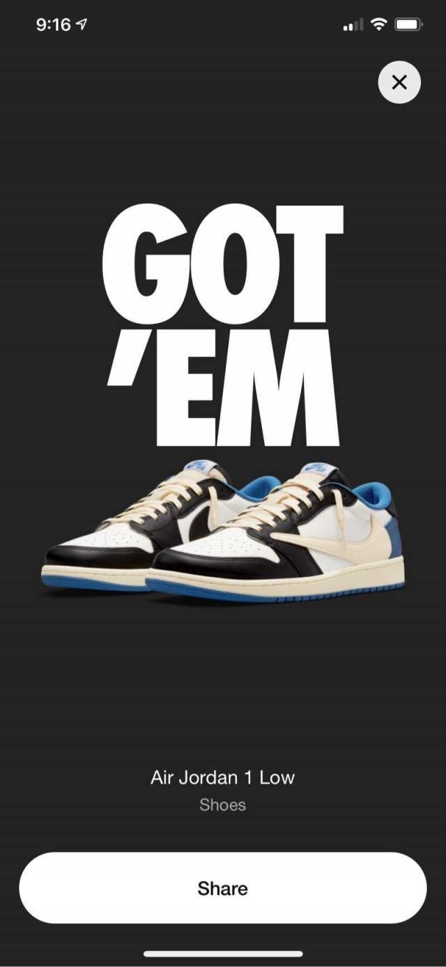 Travis Scott Jordan 1 