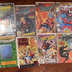 Marvel the sensational Spider-Man comic books