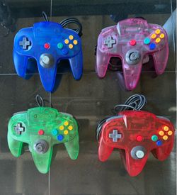 Four New Nintendo 64 Controllers