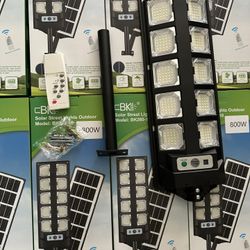 new 800watts solar light gives very good light $25 each 